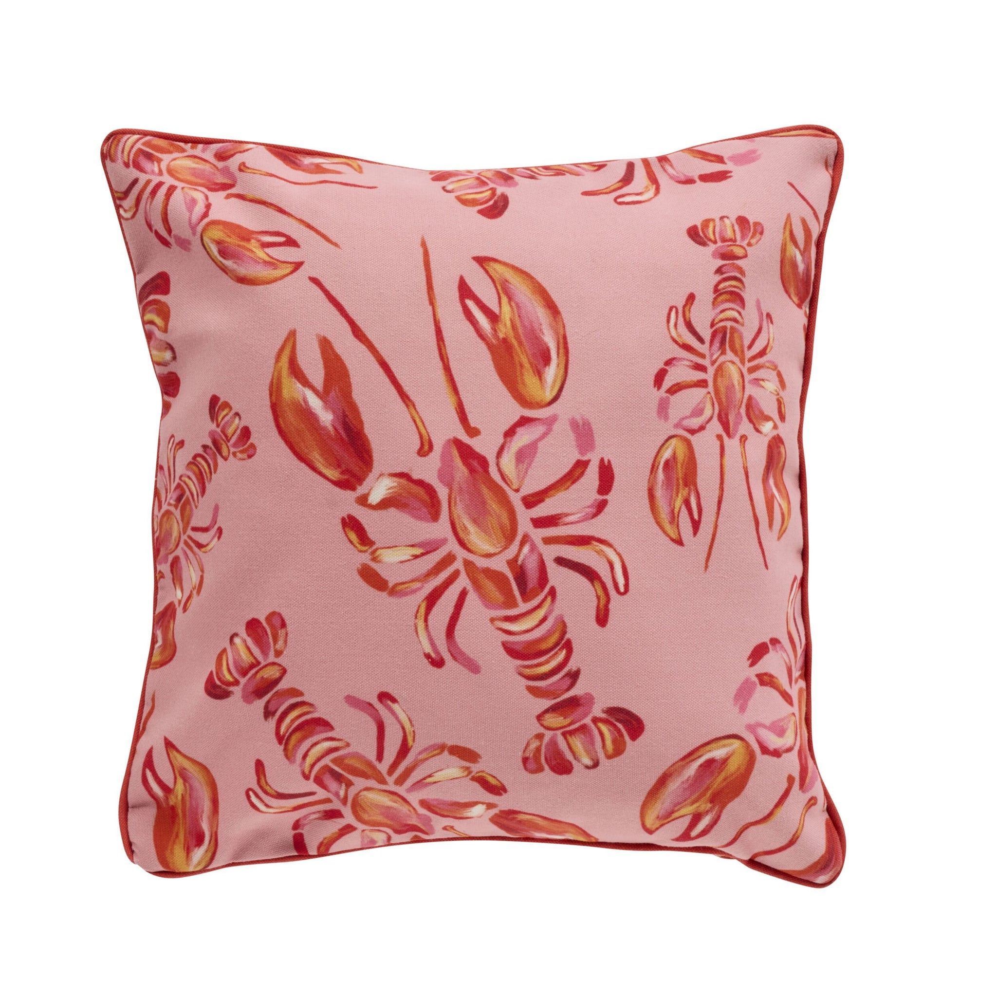 Aruba Lobster Waves Outdoor Cushion 45x45cm