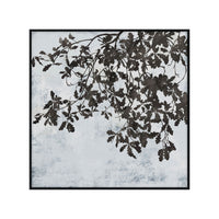 Under The Trees Framed Canvas Print 100x100cm
