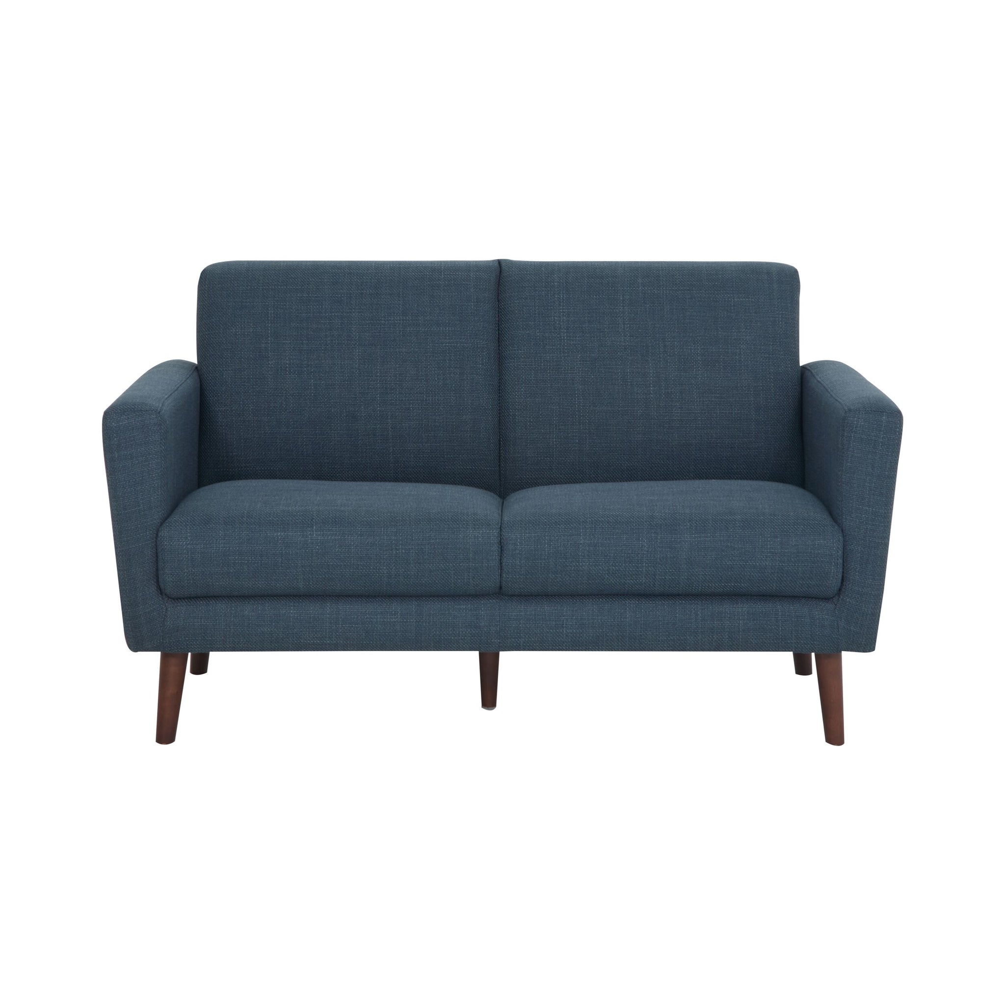 Frankie 2 Seater Sofa Steel Blue Weave