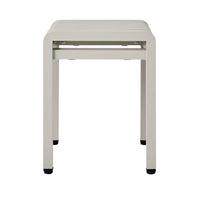 Tomi Alumnium Stool Stool Taupe
