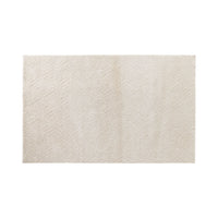 Plush Diamond Rug Cream 150x240cm