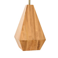 Leah Wooden Floor Lamp 150cm