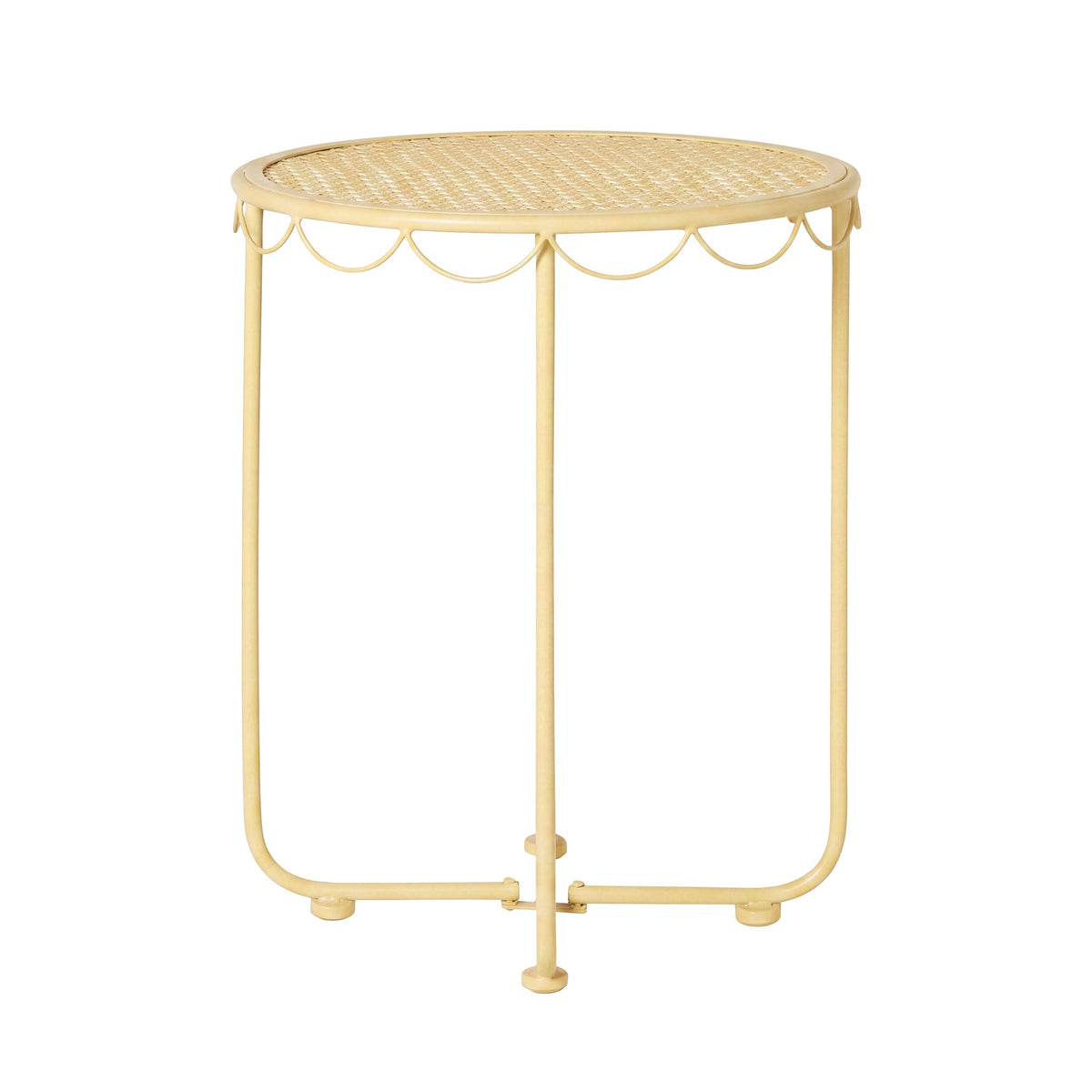 Bonnie Side Table 44cm Butter Yellow