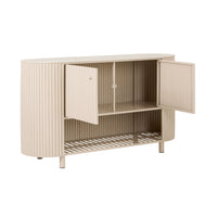 Ripple Kitchen Island Bench Taupe