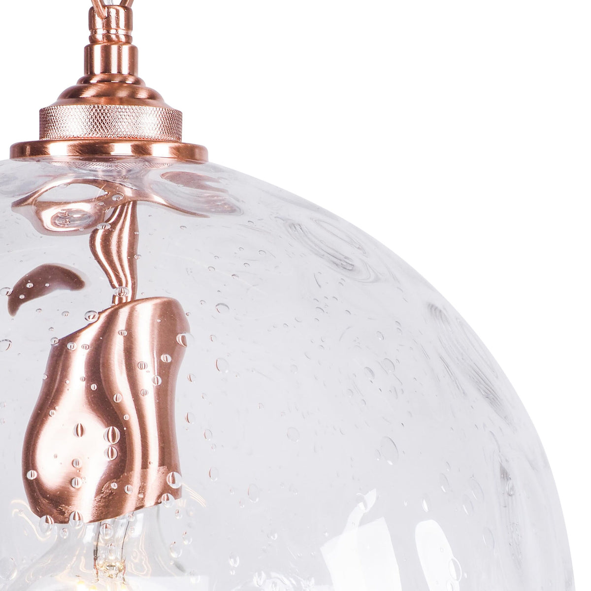 Bubble Glass Pendant 31cm