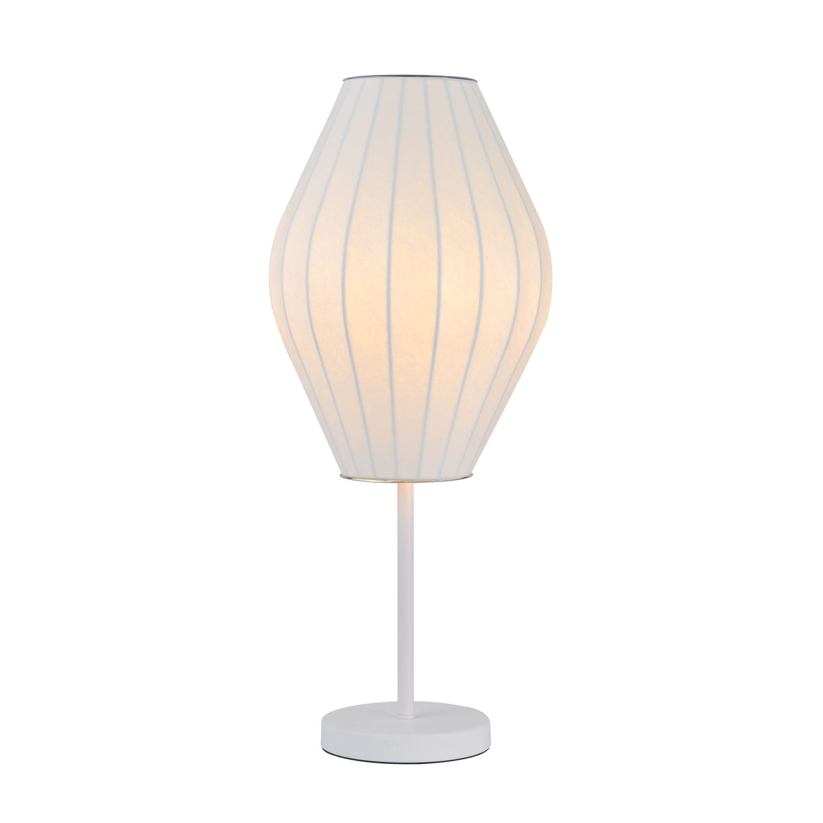 Hikari Table Lamp White 77cm