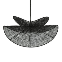 Orbit Metal Wire Pendant Black 55x48x25cm