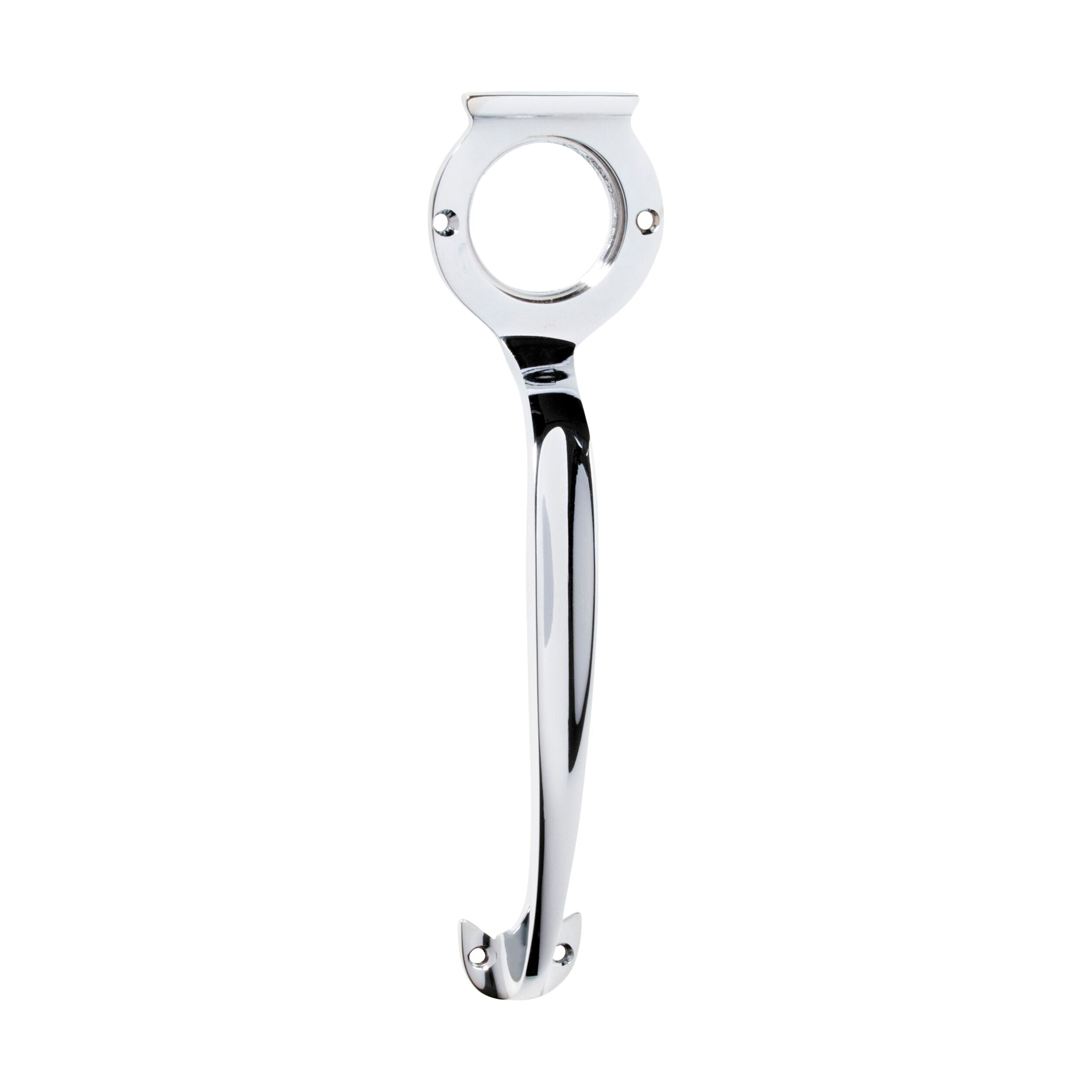 2936 Pull Handle Cylinder Hole Chrome Plated H185xW50xP28mm