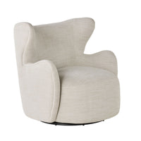 Mara Swivel Chair Natural Weave