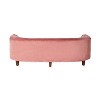 Freya Embroidered Sofa Rose Pink Velvet