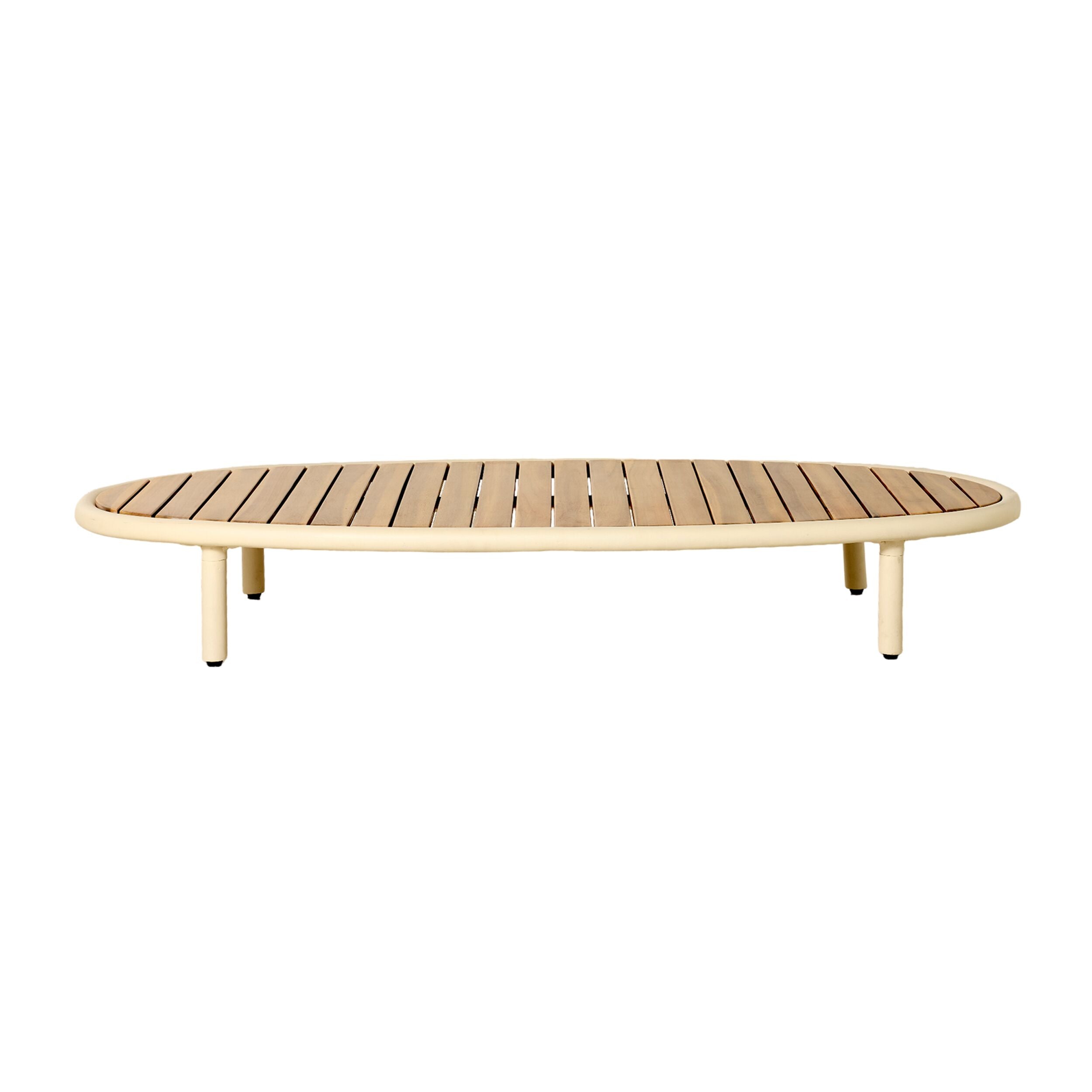 Alesso Curved Coffee Table 140cm