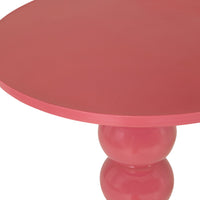 Bubble Bar Table 75cm Pink