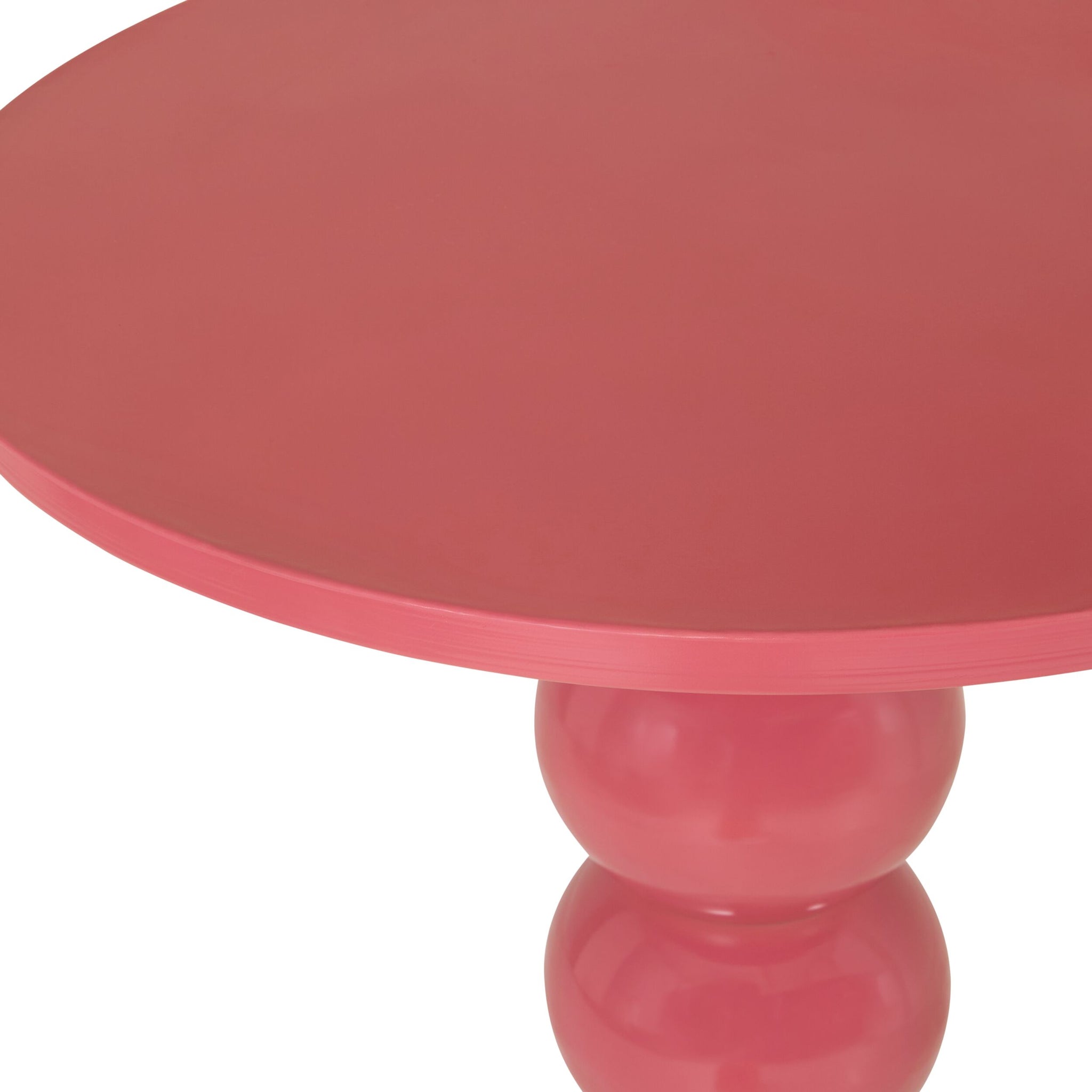 Bubble Bar Table 75cm Pink