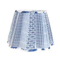 Loni Scallop Tapered Shade Denim Blue 36cm