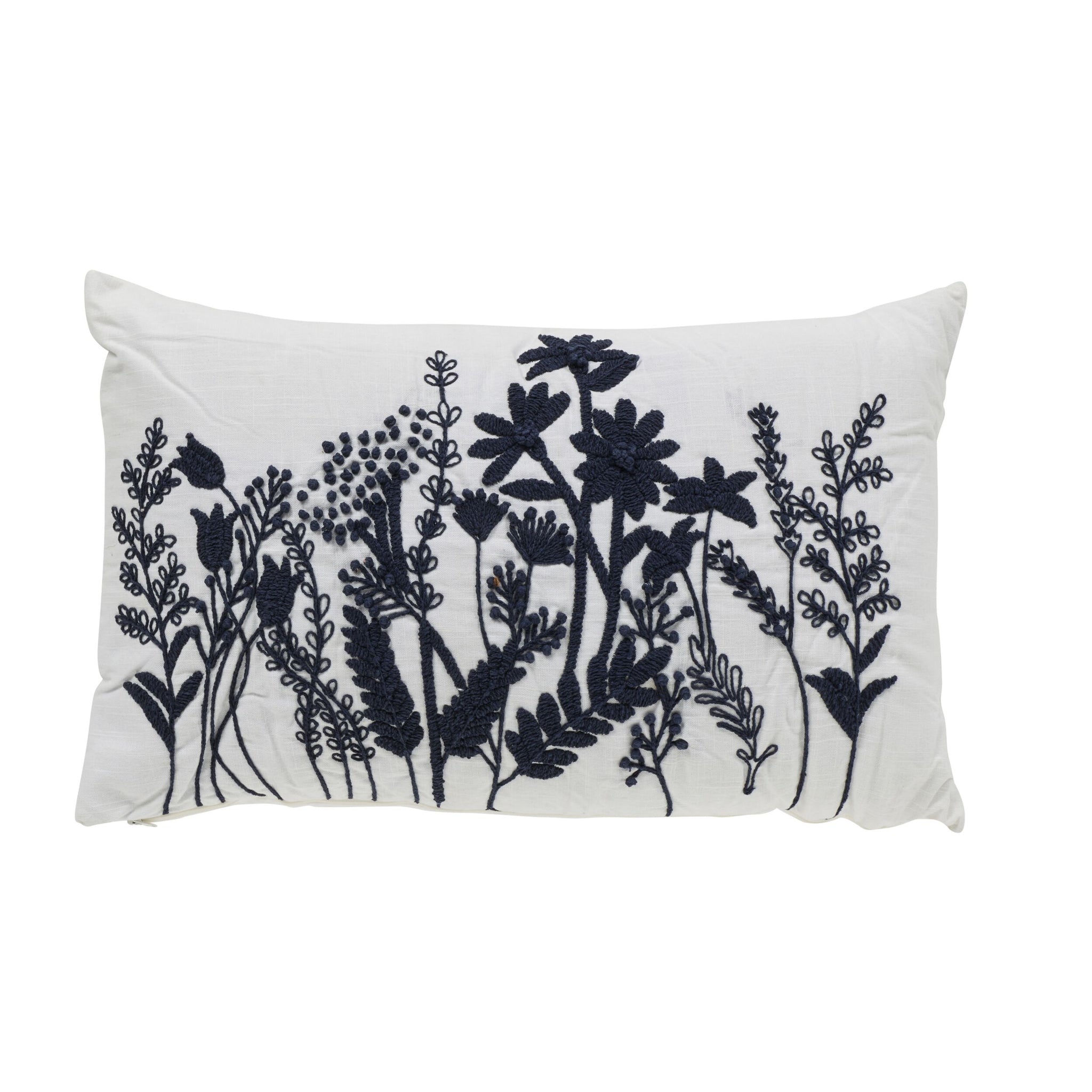 Stitch Meadow Breeze Cushion Navy 40x60cm