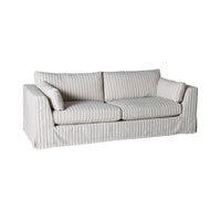 Manon 3 Seater Sofa Linen Stripe