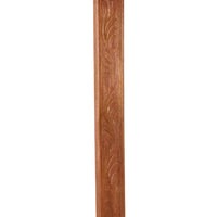 Fleur De Lis Wooden Floor Mirror