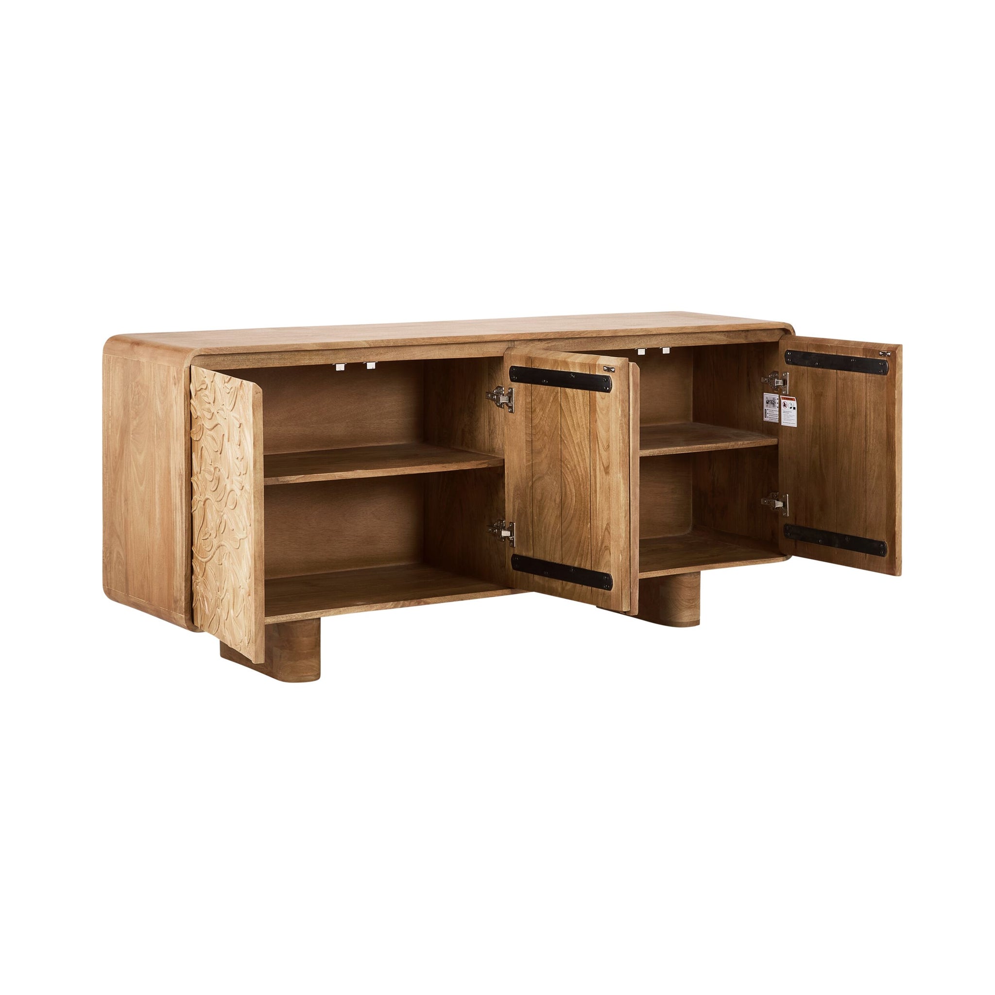 Carvella 4 Door Sideboard