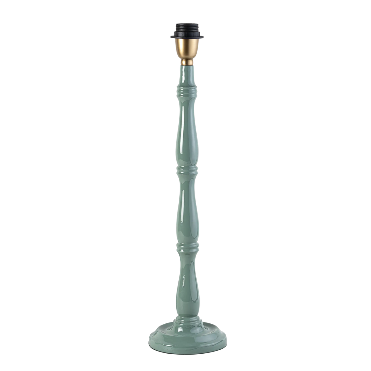 Windsor Wooden Table Lamp Mistletoe Base Only 14x28cm