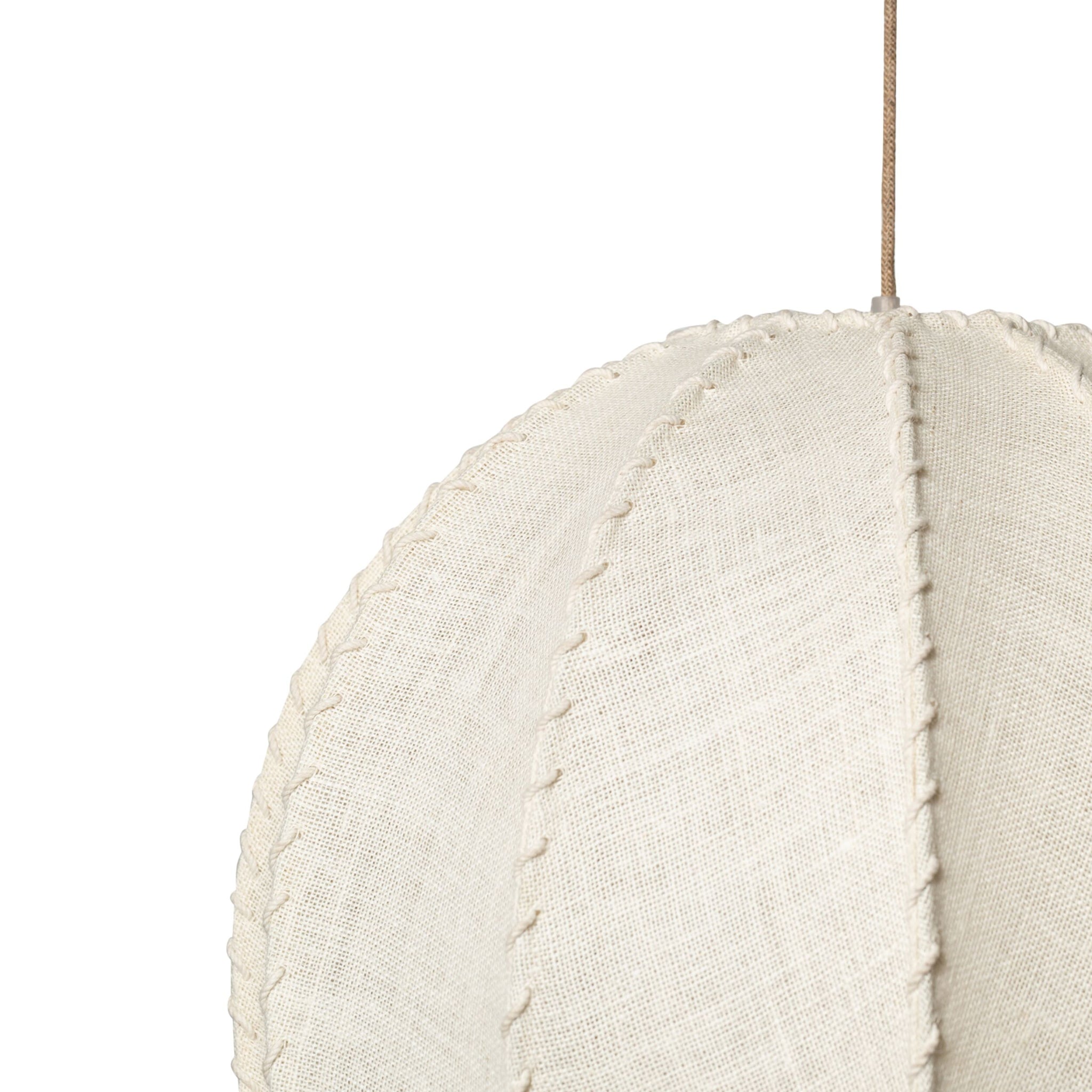 Tideball Pendant Off White 30x30x30cm