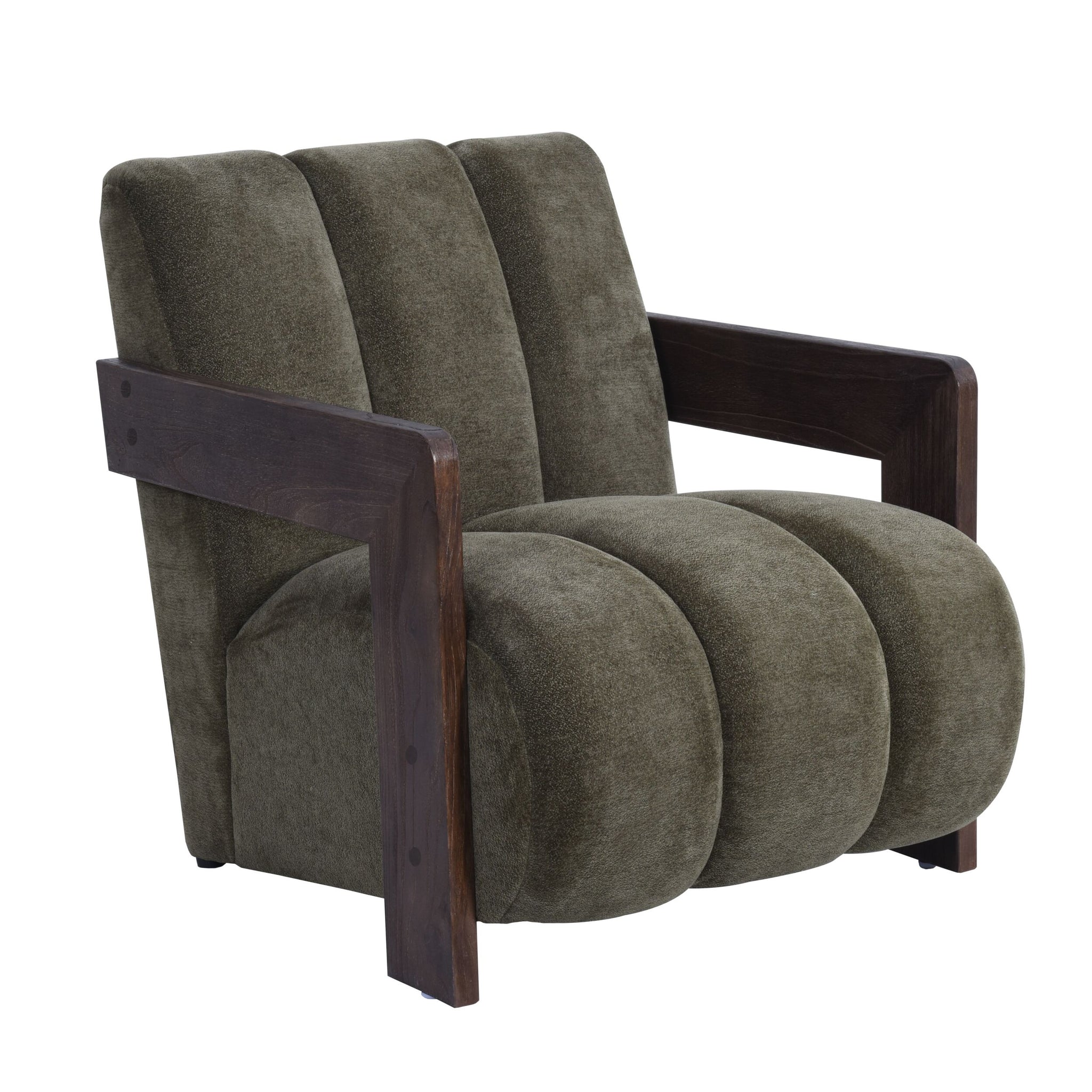 Banjo Occasional Chair Olive Hues