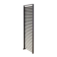 Sanctuary Aluminium Slatted Panel Charcoal for Pergola