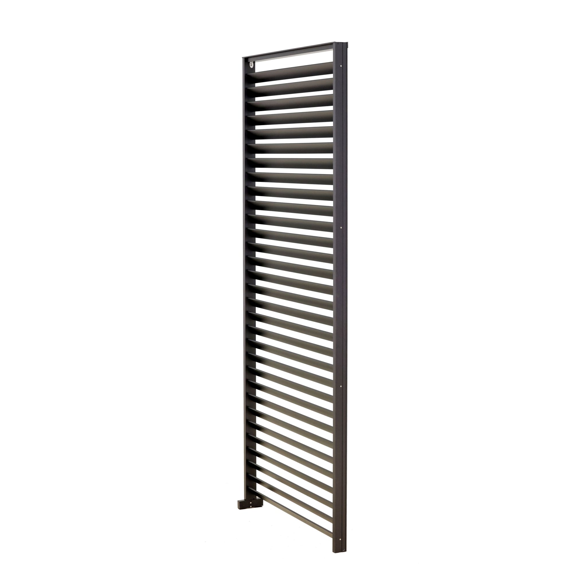 Sanctuary Aluminium Slatted Panel Charcoal for Pergola