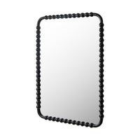 Orla Bobbin Wall Mirror Black