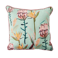 Aruba Protea & Bird of Paradise Cushion 45x45