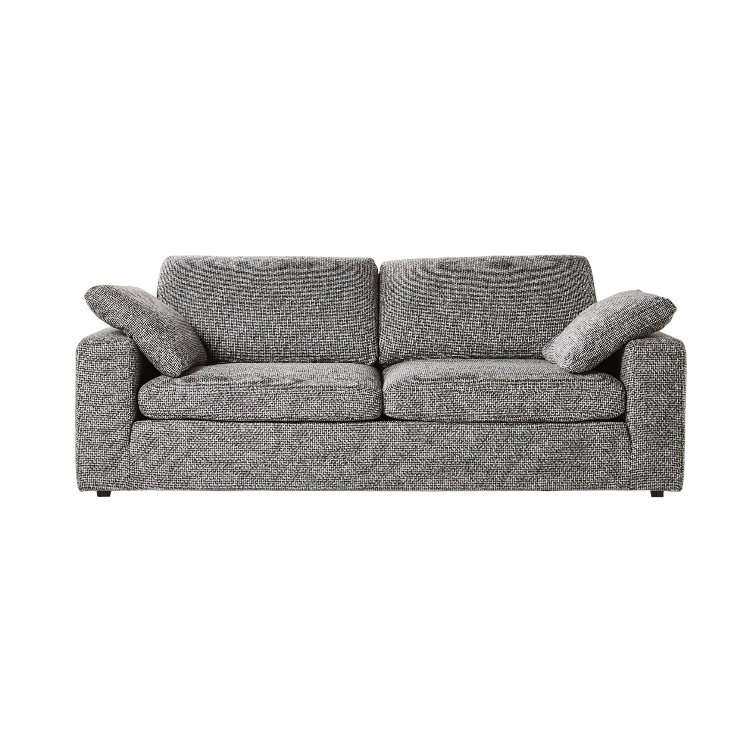 Blakely 3 Seater Sofa Asher Steel