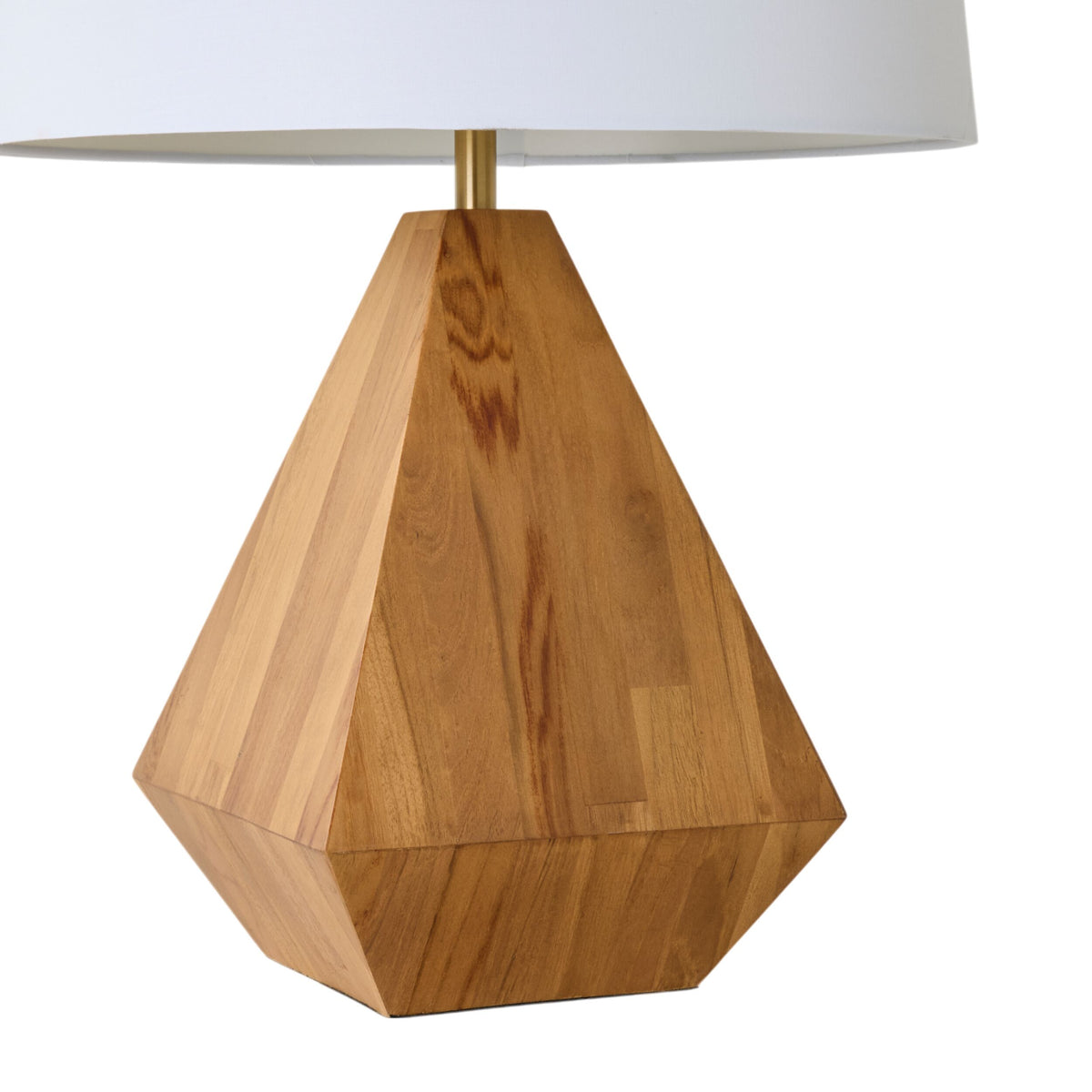 Leah Wooden Table Lamp 63cm