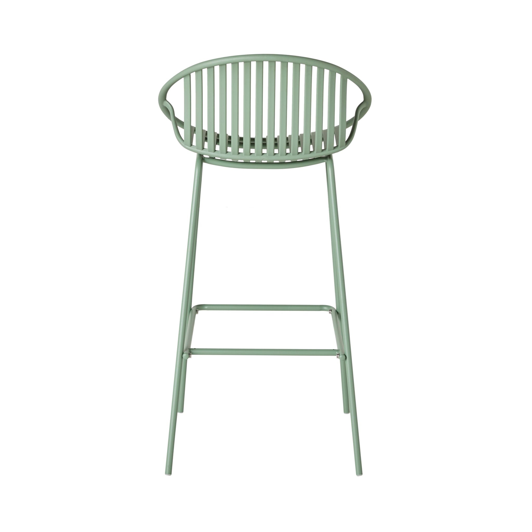Ebony Bar Stool Green