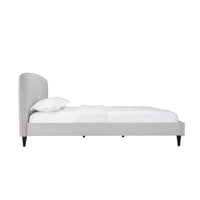 Riley Queen Bed Light Grey