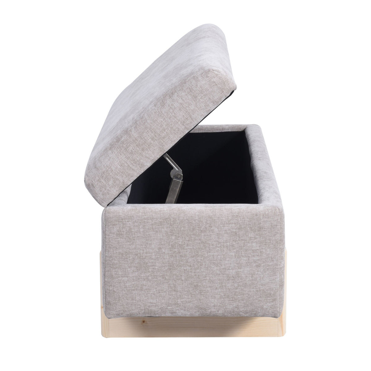 Sara Storage Bench Flax Taupe