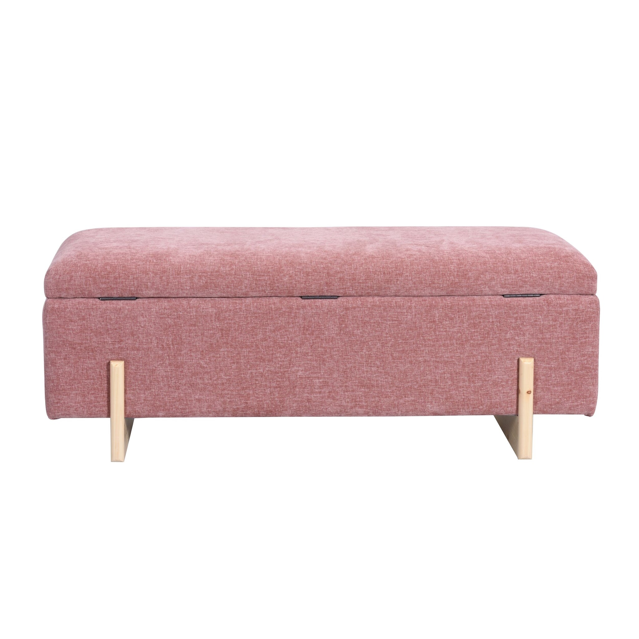 Sara Storage Bench Rose Pink