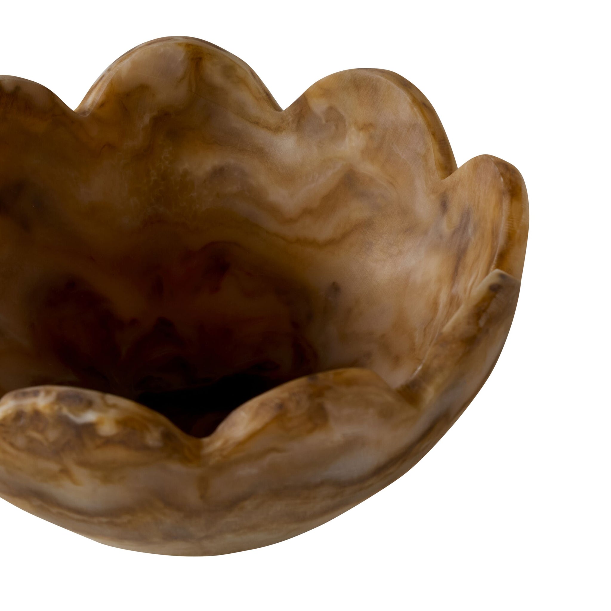 Poppi Scallop Nut Bowl Tortoiseshell