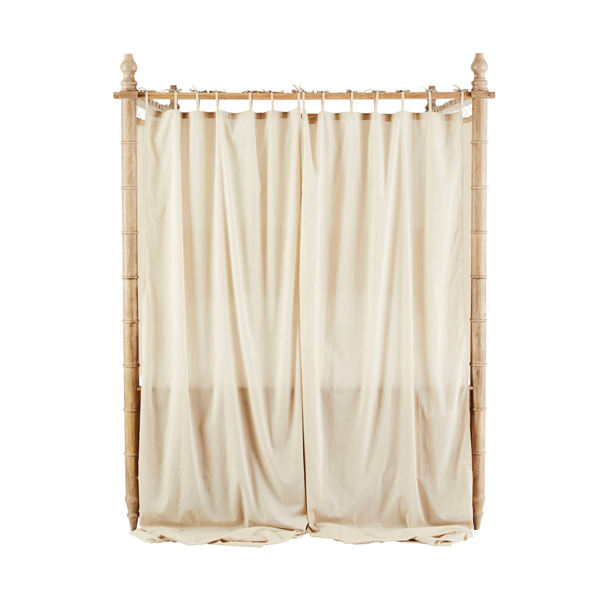 Hampton Mango Wood Queen Canopy Bed