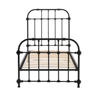 Manor Single Bed Black