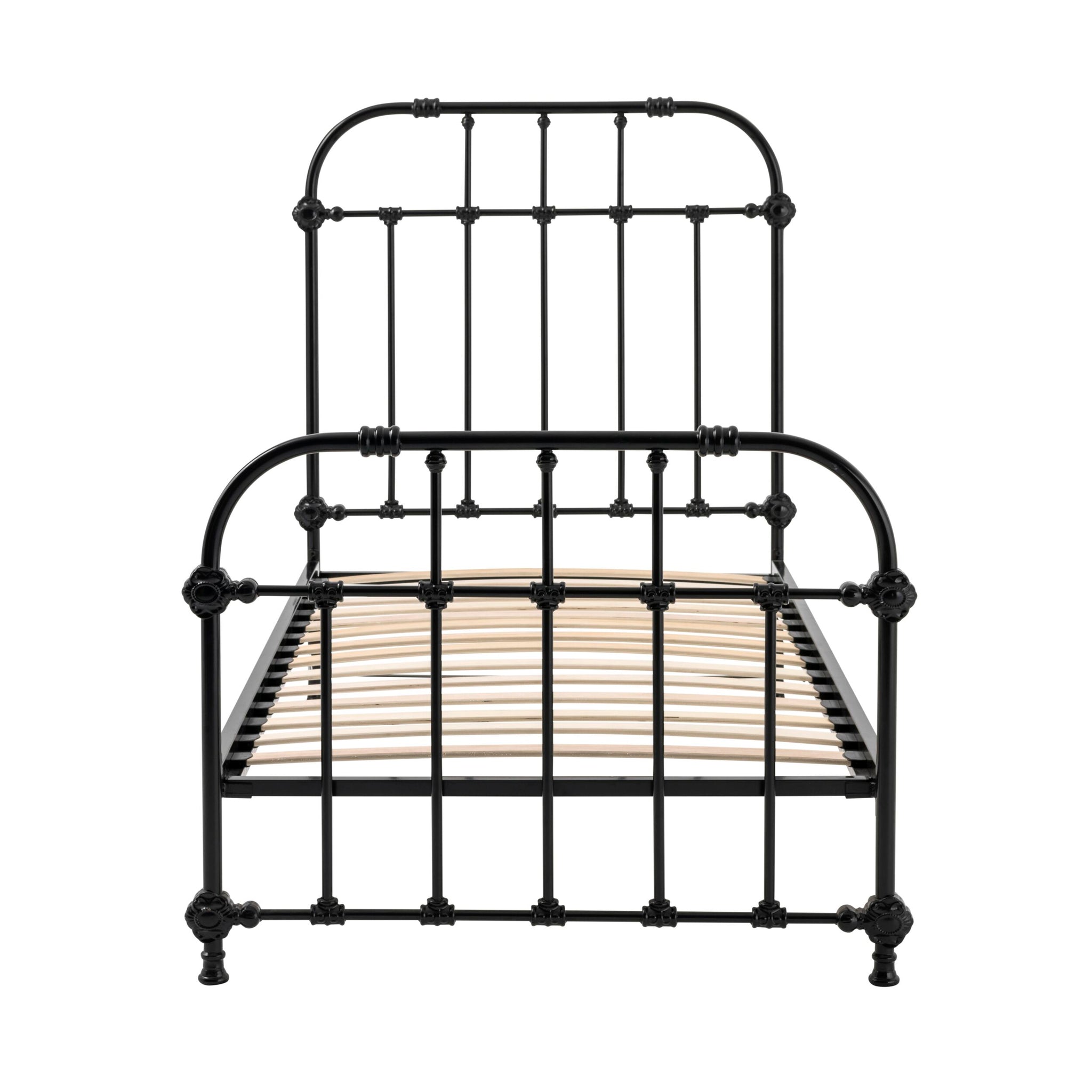Manor Single Bed Black