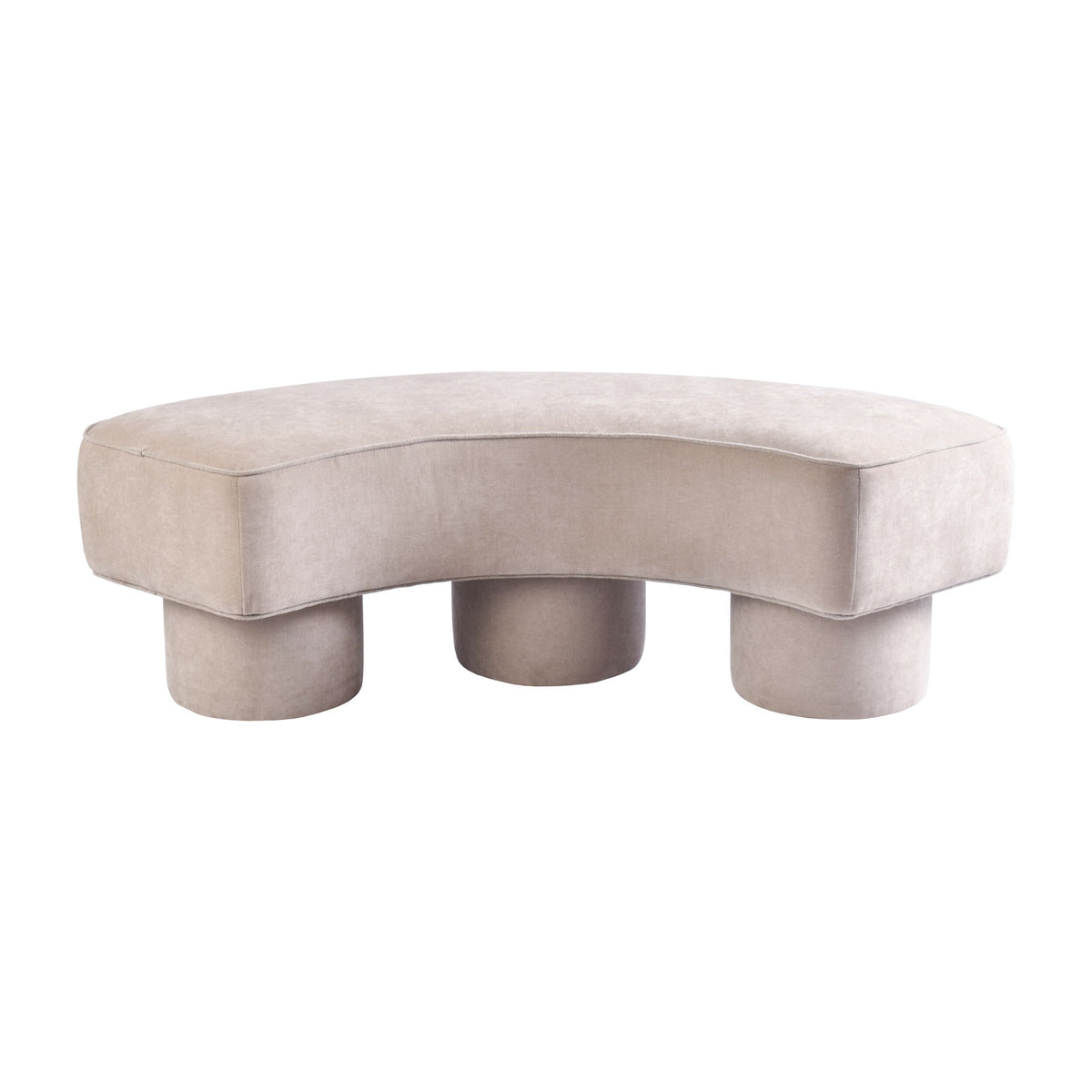 Bean Dining Bench 150cm Sandstone