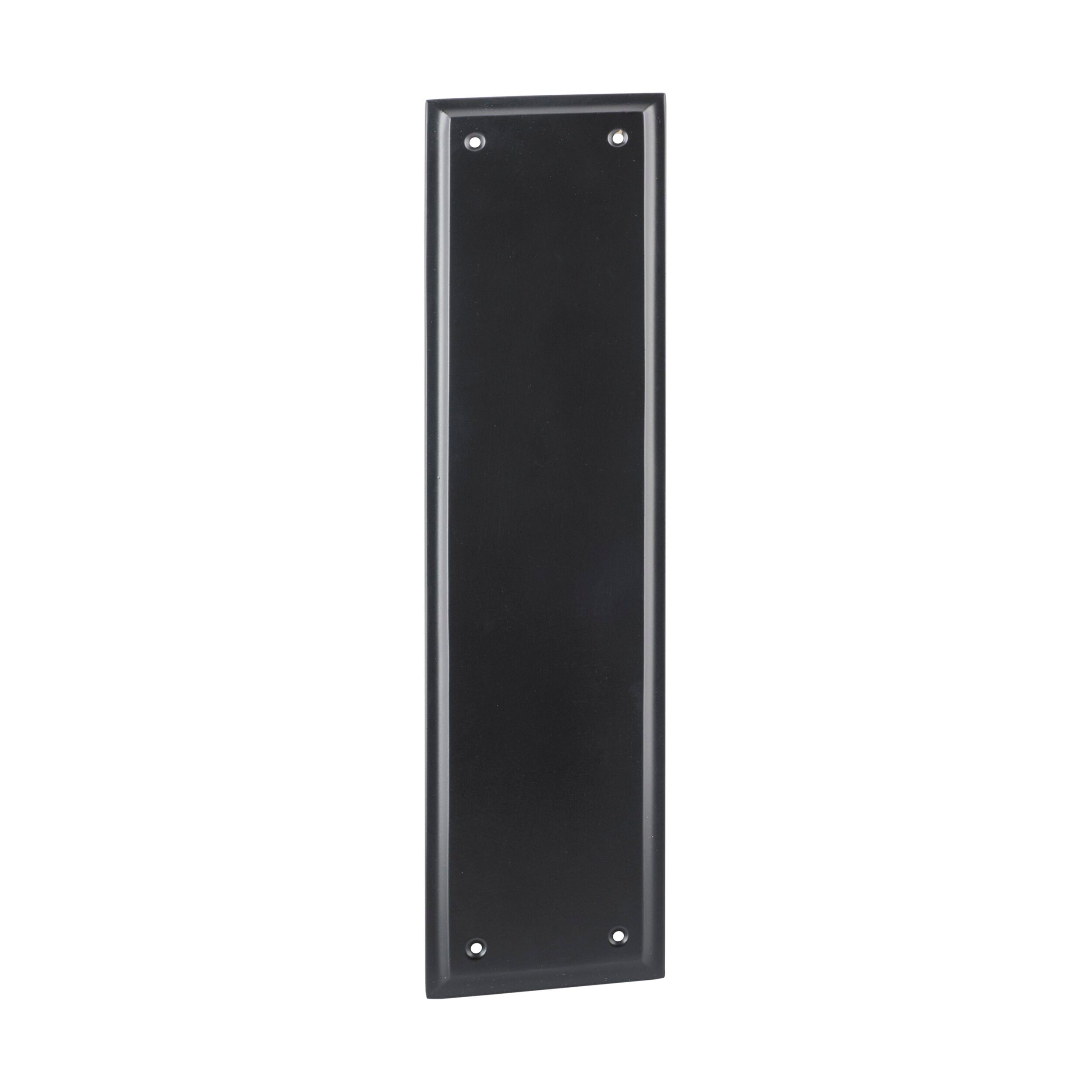 9680 Push Plate Milton Matte Black H300xW75mm