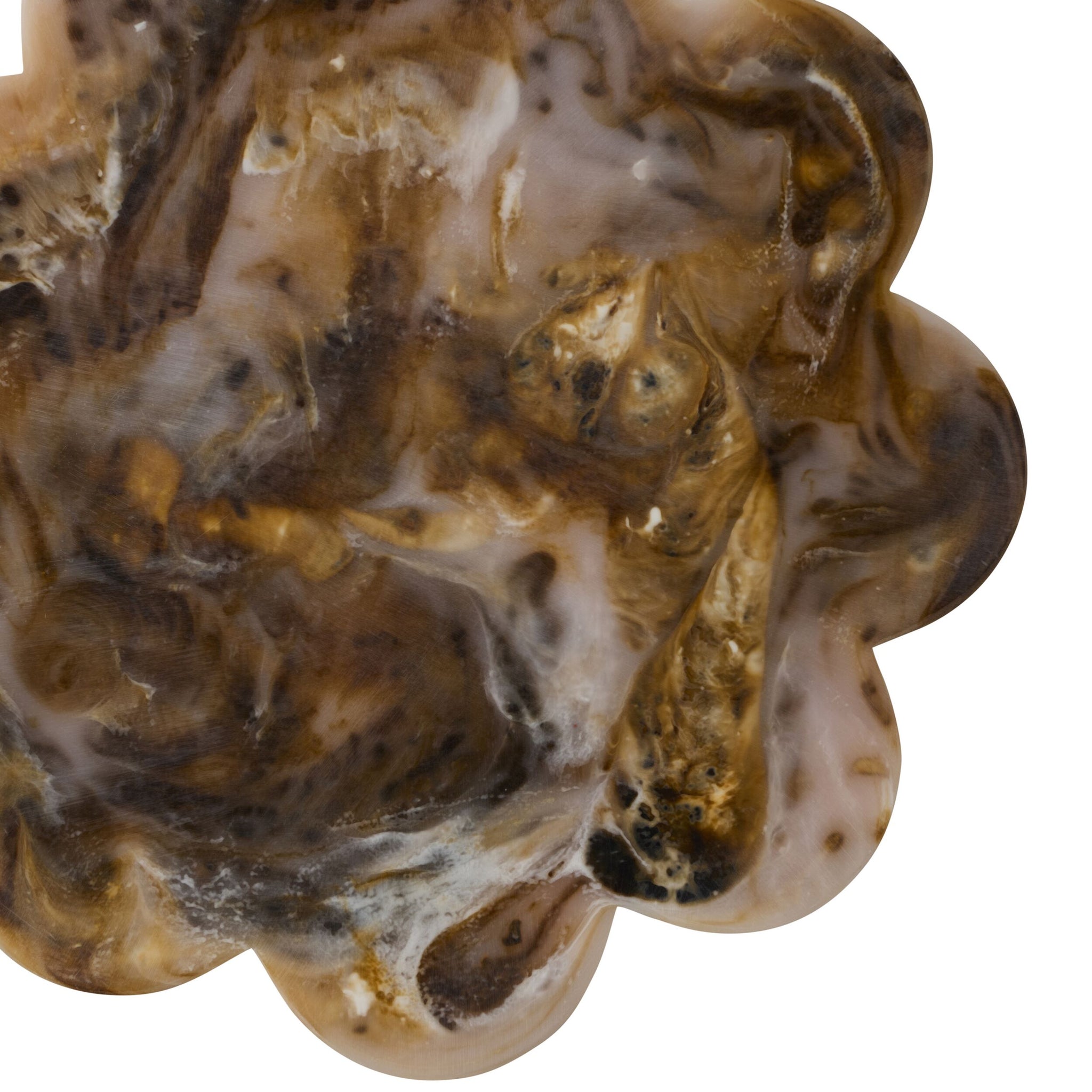 Poppi Scallop Placemat Tortoiseshell