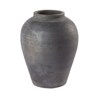 Eros Terracotta Black Pot Large 30x24x24cm