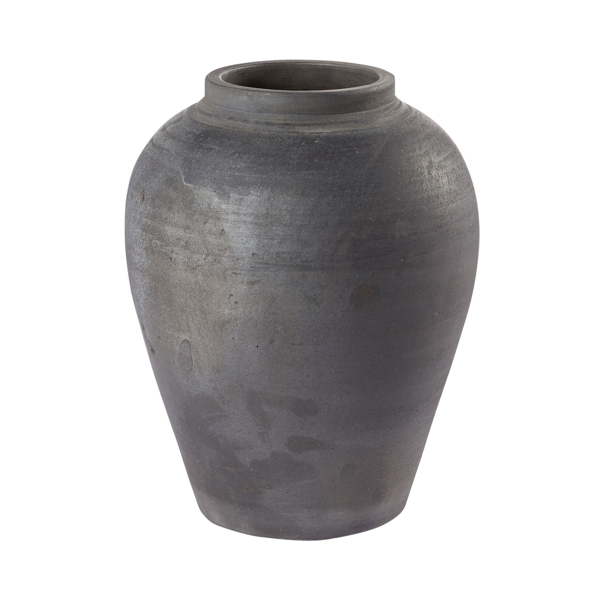 Eros Terracotta Black Pot Large 30x24x24cm