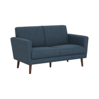 Frankie 2 Seater Sofa Steel Blue Weave