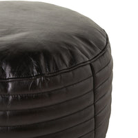 Theo Ottoman Dakota Onyx