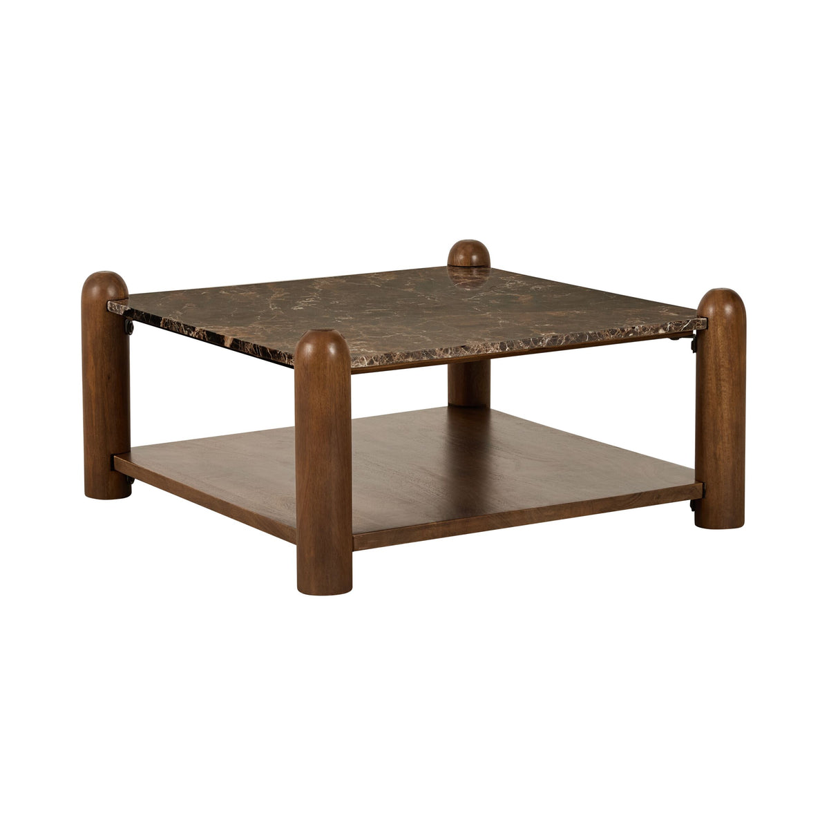Milano Square Marble Coffee Table