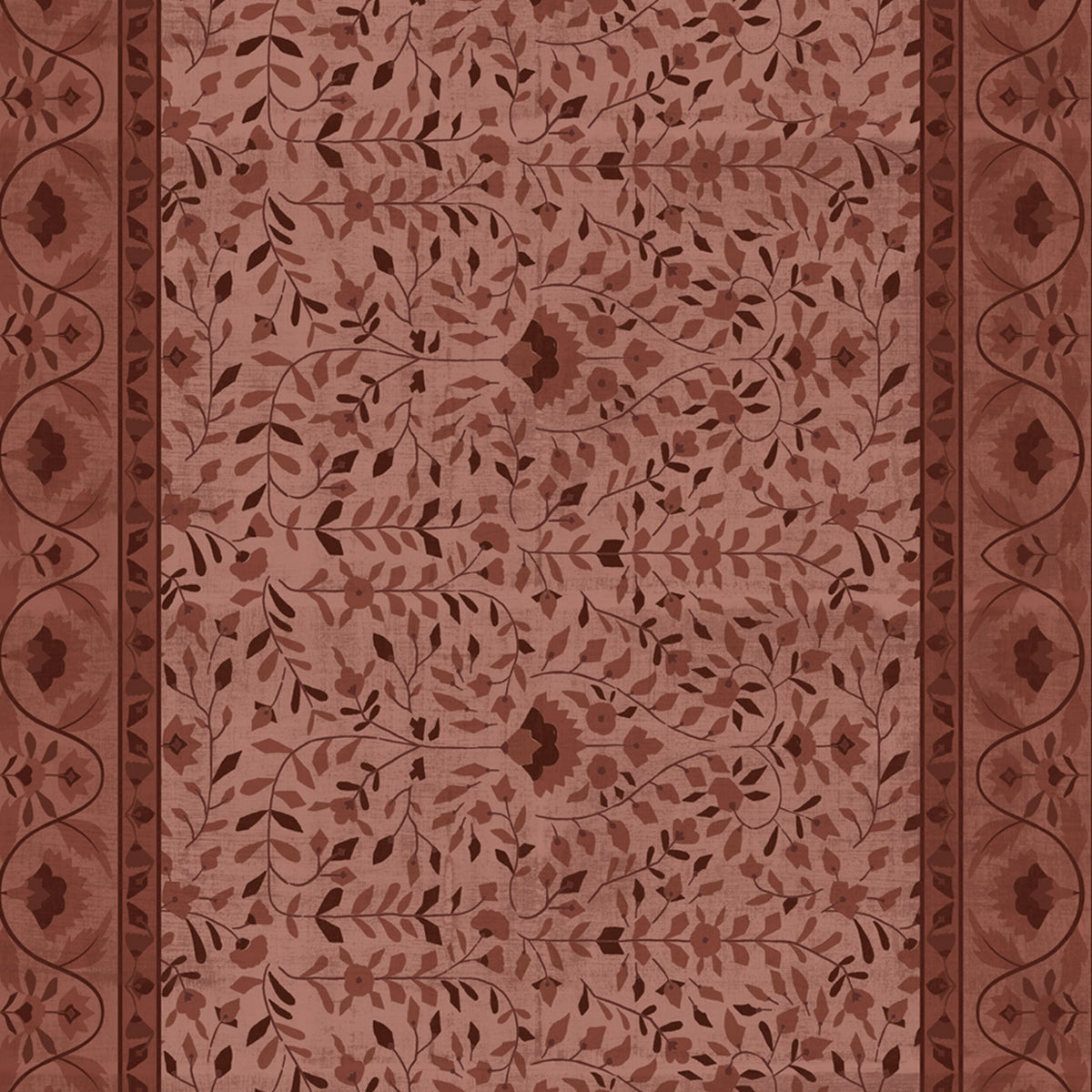 Roselle Silky Soft Washable Doormat Sangria 60x90cm