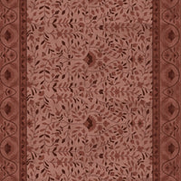 Roselle Silky Soft Washable Doormat Sangria 60x90cm