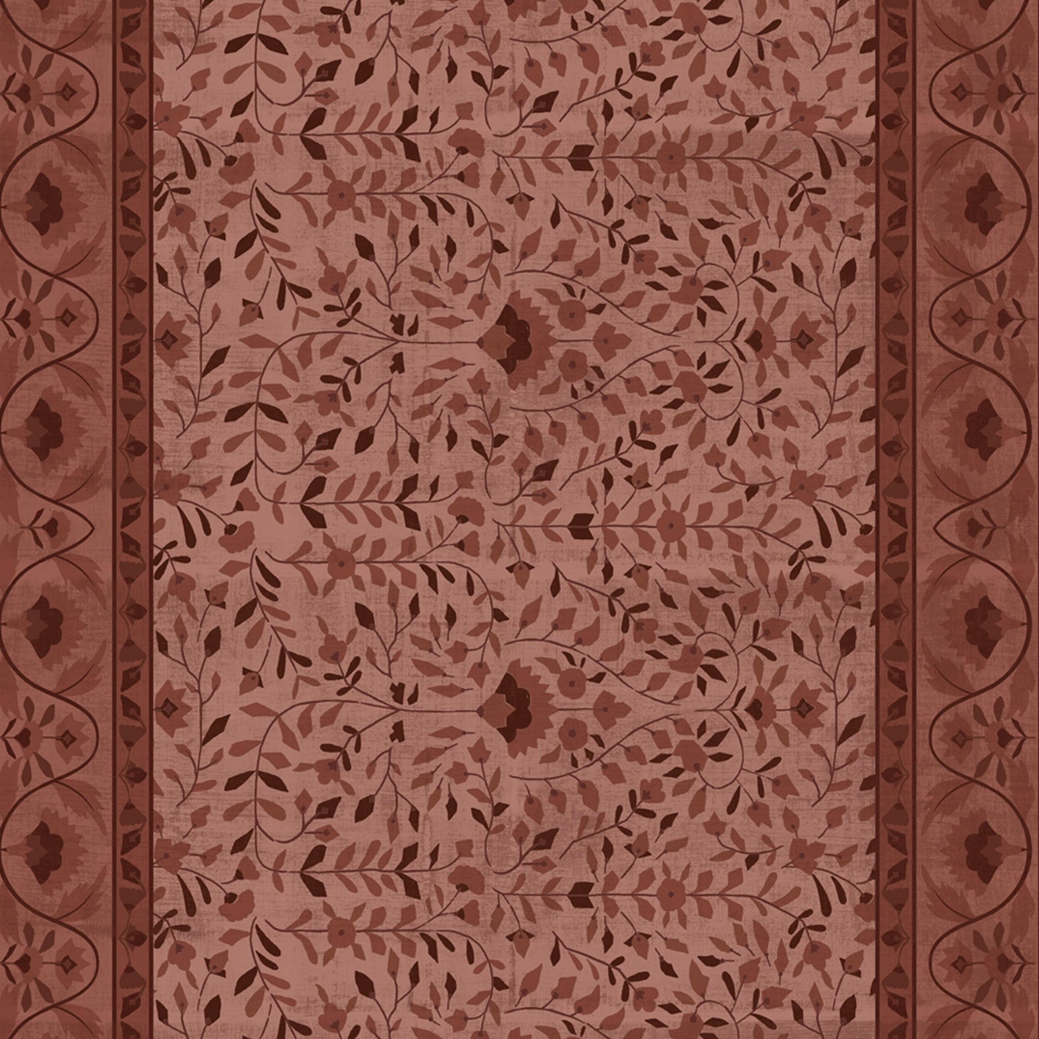 Roselle Silky Soft Washable Doormat Sangria 60x90cm